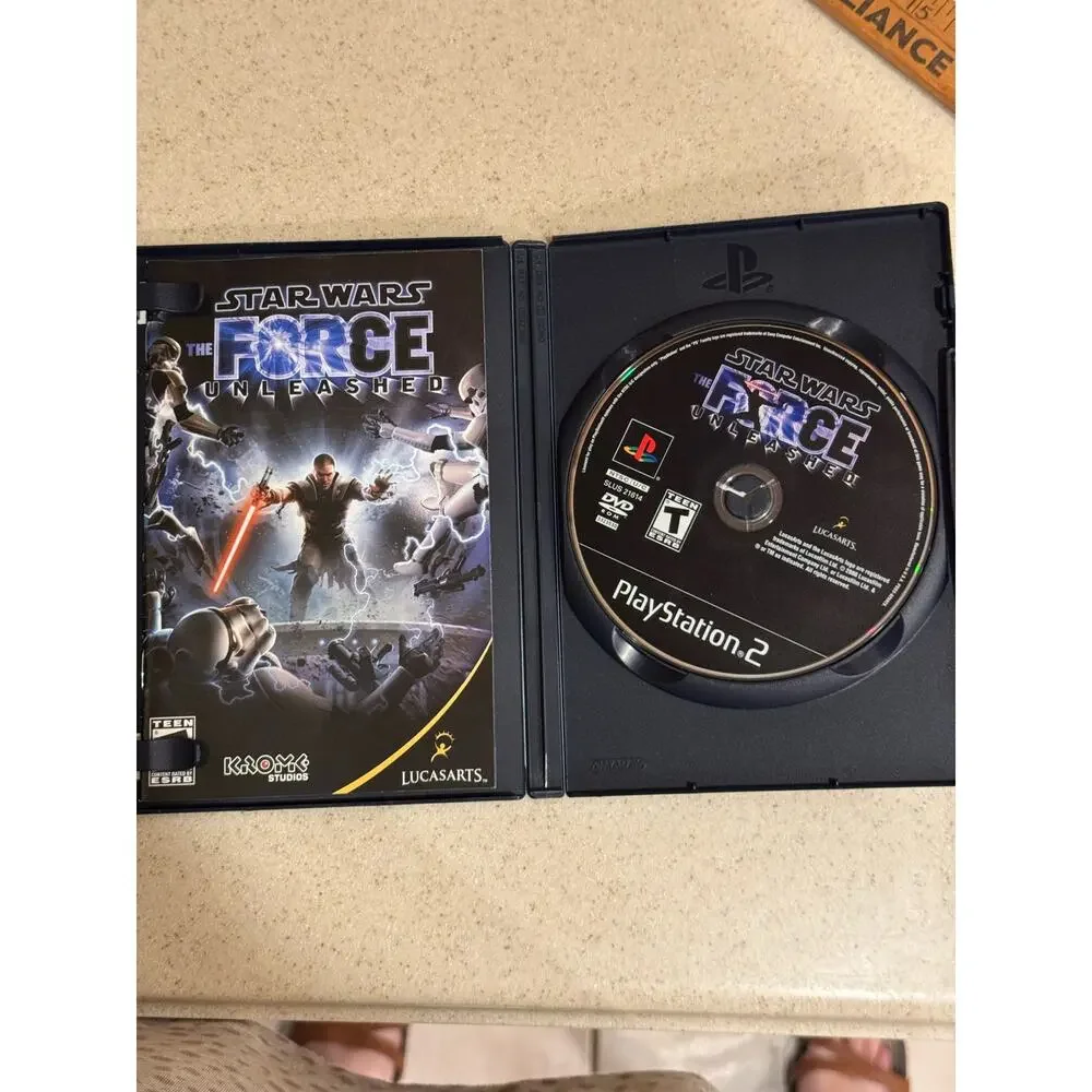 Star Wars: The Force Unleashed Playstation 2 PS2 Game NOT TESTED